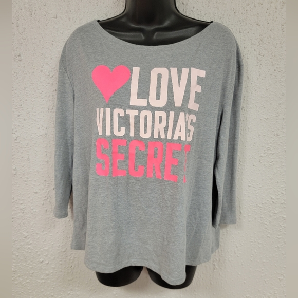 Victoria's Secret Tops - Victoria's Secret- Women's Gray Sleepshirt